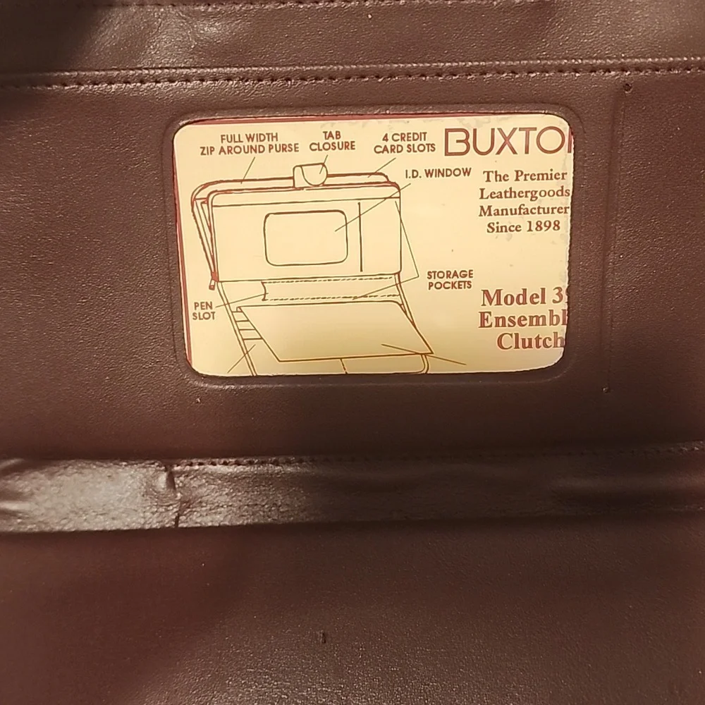 Buxton  Wallet Brown Leather